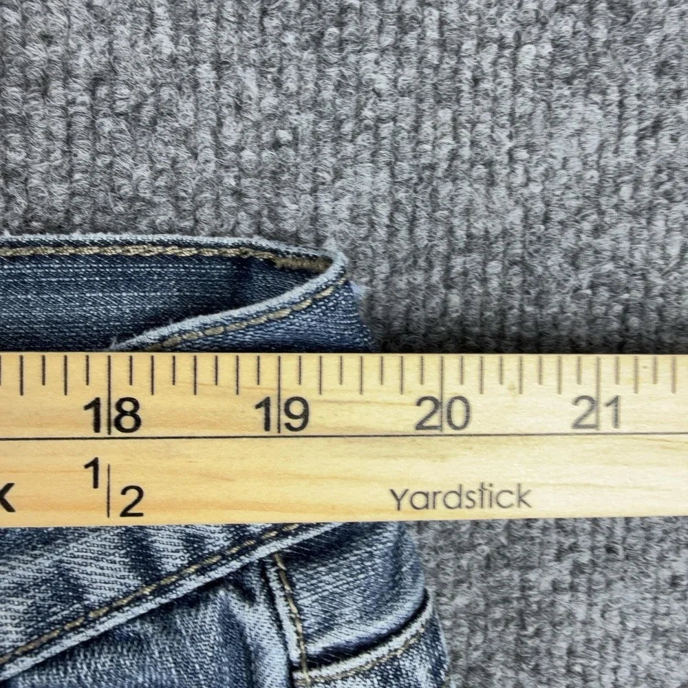 Safari Denim Jeans Mens 38x30 Light Wash Blue Regular Fit Boot Cut Denim Pants